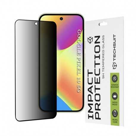 Techsuit 111D Anti-Spy zatmavovací tvrzené sklo 9H pro Google Pixel 10