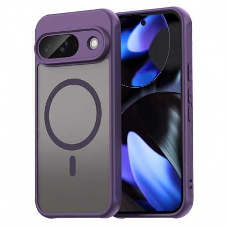 Pouzdro Techsuit HaloFrost II MagSafe pro Google Pixel 10 fialové