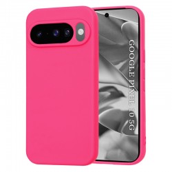 Techsuit silikonové pouzdro pro Google Pixel 10 / 10 Pro růžové