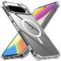 Silikonové pouzdro AntiShock MagSafe pro Google Pixel 10 / 10 Pro čiré