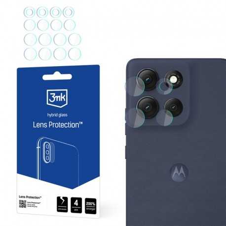 4x tvrzené sklo na kameru 3mk Lens Glass pro Motorola Moto G86 5G