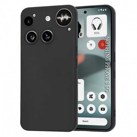 Techsuit silikonové pouzdro pro Nothing Phone (3) černé