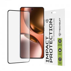 3D ochranné tvrzené sklo Full Cover pro Realme GT 7 černé