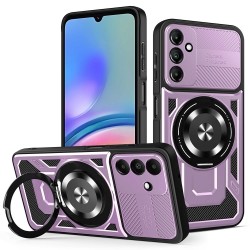 Techsuit RuggedCam odolné pouzdro pro Samsung Galaxy A05s fialové