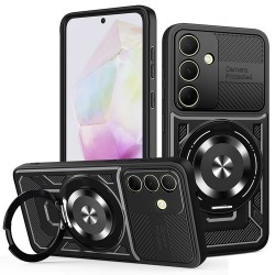Techsuit RuggedCam odolné pouzdro pro Samsung Galaxy A35 5G černé