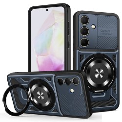 Techsuit RuggedCam odolné pouzdro pro Samsung Galaxy A35 5G modré