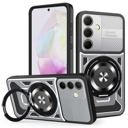 Techsuit RuggedCam odolné pouzdro pro Samsung Galaxy A35 5G šedé