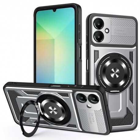 Techsuit RuggedCam odolné pouzdro pro Samsung Galaxy A06 šedé