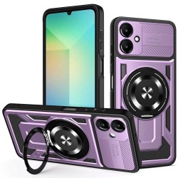 Techsuit RuggedCam odolné pouzdro pro Samsung Galaxy A06 fialové