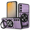 Techsuit RuggedCam odolné pouzdro pro Samsung Galaxy S24 FE fialové