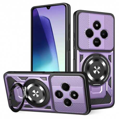 Techsuit RuggedCam pro Xiaomi Redmi 14C /  Poco C75 fialové