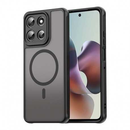 Pouzdro Techsuit HaloFrost II MagSafe pro Motorola Moto G56 5G černé