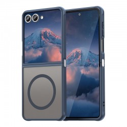 Pouzdro Techsuit HaloFrost II MagSafe pro Samsung Galaxy Z Flip7 modré
