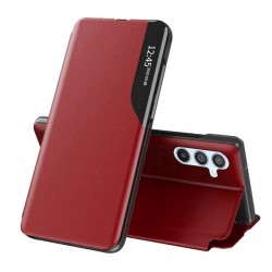 Flipové pouzdro Eco Leather View Case pro Samsung Galaxy A54 5G červené