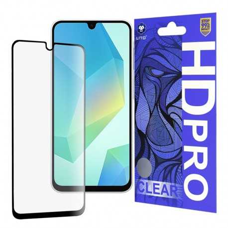 3D ochranné tvrzené sklo Lito HD Pro Clear pro Samsung Galaxy A17 5G černé