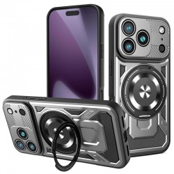 Techsuit RuggedCam odolné pouzdro pro iPhone 17 Pro šedé