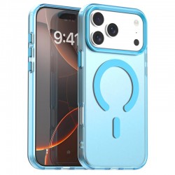 Pouzdro Techsuit CandyCase MagSafe pro iPhone 17 Pro modré