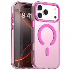 Pouzdro Techsuit CandyCase MagSafe pro iPhone 17 Pro růžové