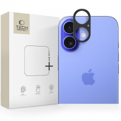 Ochranné sklo na kameru Tech-Protect Camalloy Fit+ iPhone 17 černé