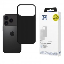 Silikonové pouzdro 3mk Matt Case pro iPhone 17 Pro černé