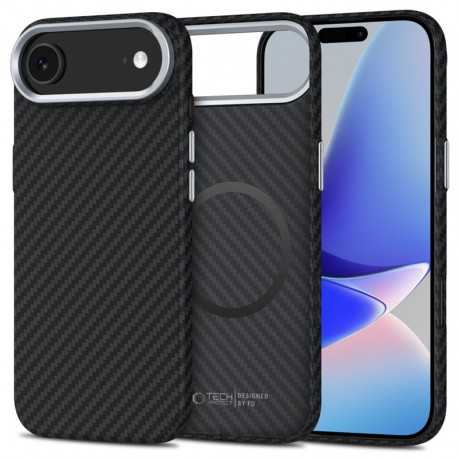 Pouzdro Tech-Protect Ion Carbon MagSafe pro Apple iPhone 17 Air černé