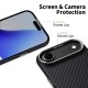 Pouzdro Tech-Protect Ion Carbon MagSafe pro Apple iPhone 17 Air černé
