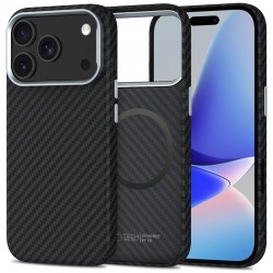Pouzdro Tech-Protect Ion Carbon MagSafe pro Apple iPhone 17 Pro černé