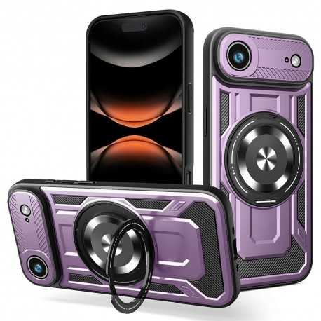 Techsuit RuggedCam odolné pouzdro pro iPhone 17 Air fialové