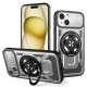 Techsuit RuggedCam odolné pouzdro pro iPhone 15 šedé