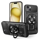 Techsuit RuggedCam odolné pouzdro pro iPhone 15 Plus černé