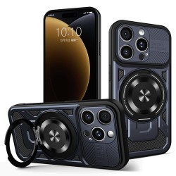 Techsuit RuggedCam odolné pouzdro pro iPhone 15 Pro Max modré
