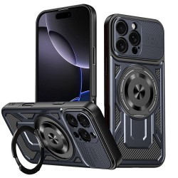 Techsuit RuggedCam odolné pouzdro pro iPhone 16 Pro Max modré