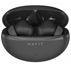 Bezdrátová Bluetooth sluchátka Havit TW986 černá