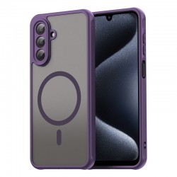 Pouzdro Techsuit HaloFrost II MagSafe pro Samsung Galaxy A17 5G fialové