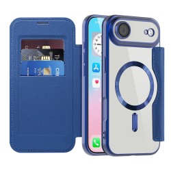SmartMag Book MagSafe flipové pouzdro pro iPhone 17 Air modré