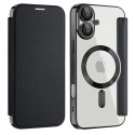 SmartMag Book MagSafe flipové pouzdro pro iPhone 17 černé