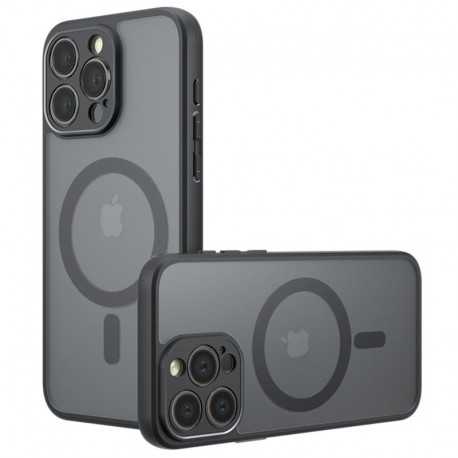 Pouzdro Techsuit PureFrost MagSafe pro iPhone 16 Pro Max černé
