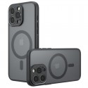 Pouzdro Techsuit PureFrost MagSafe pro iPhone 16 Pro Max černé