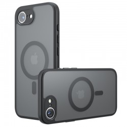 Pouzdro Techsuit PureFrost MagSafe pro iPhone 16e černé