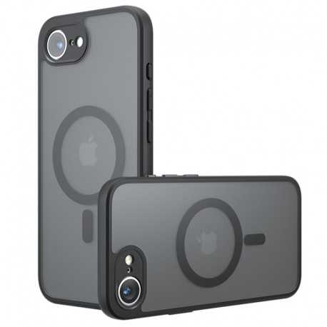 Pouzdro Techsuit PureFrost MagSafe pro iPhone 16e černé