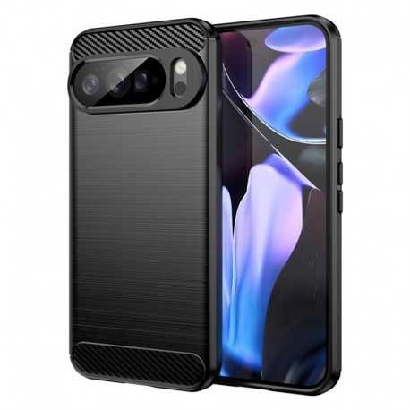 Silikonové pouzdro Carbon Case pro Google Pixel 10 Pro XL černé