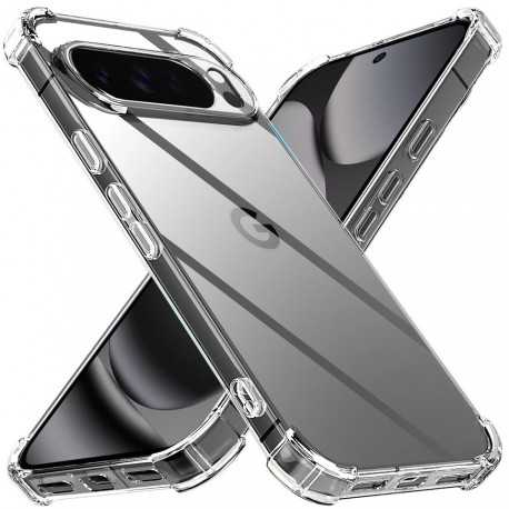 Silikonové pouzdro AntiShock pro Google Pixel 10 Pro XL čiré