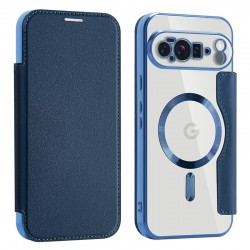 SmartMag Book MagSafe flipové pouzdro pro Google Pixel 10 Pro XL modré