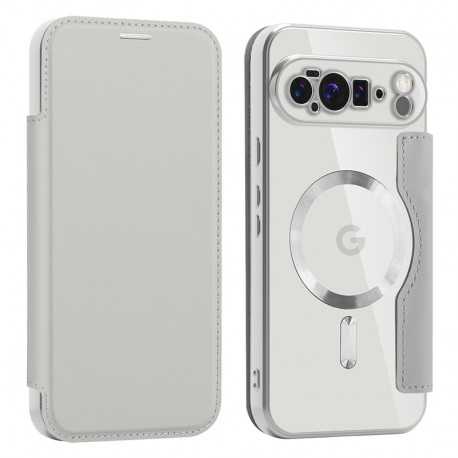SmartMag Book MagSafe flipové pouzdro pro Google Pixel 10 Pro XL šedé
