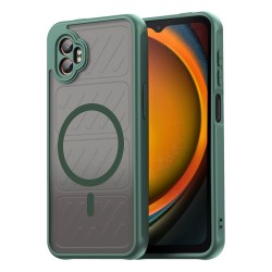 Pouzdro Techsuit HaloFrost II MagSafe pro Samsung Galaxy Xcover7 Pro zelené