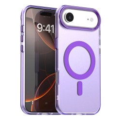 Pouzdro Techsuit CandyCase MagSafe pro iPhone 17 Air fialové