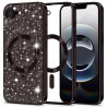 Luxury Glitter MagSafe pouzdro pro iPhone 16e černé