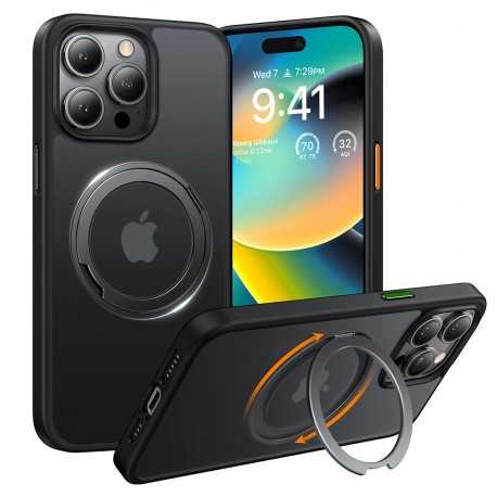 Torras Ostand Pro MagSafe Series pouzdro pro iPhone 15 Pro Max černé