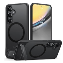 Torras Pstand MagSafe pouzdro pro Samsung Galaxy S24 černé