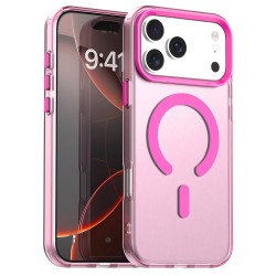Pouzdro Techsuit CandyCase MagSafe pro iPhone 17 Pro Max růžové